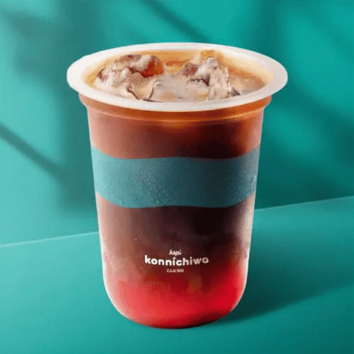 Grenadine Americano Kopi Konnichiwa